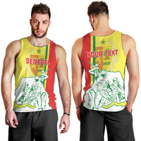Senegal Independence Day Men Tank Top Un Peuple Un But Une Foi 64th Anniversary - Wonder Print Shop