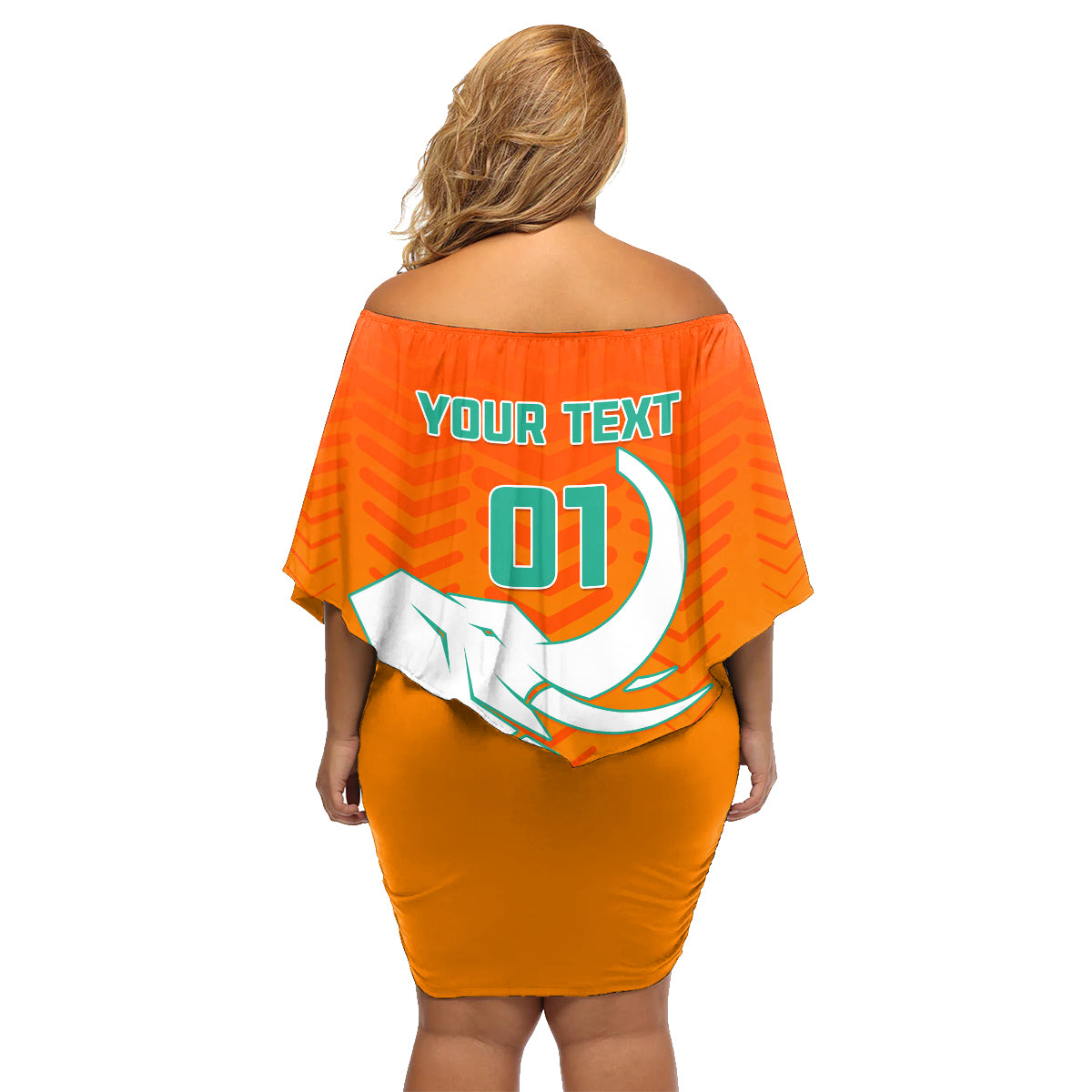 Ivory Coast Football Family Matching Off Shoulder Short Dress and Hawaiian Shirt Go Les Elephants - Wonder Print Shop