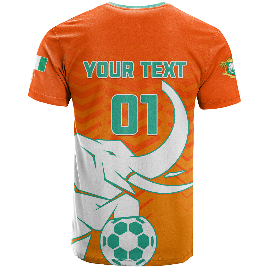 Ivory Coast Football T Shirt Go Les Elephants - Wonder Print Shop
