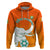 Ivory Coast Football Zip Hoodie Go Les Elephants - Wonder Print Shop