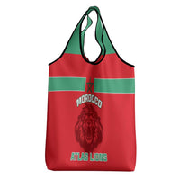 Morocco Football Grocery Bag Go The Atlas Lions