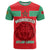 Morocco Football T Shirt Go The Atlas Lions