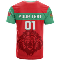 Morocco Football T Shirt Go The Atlas Lions - Wonder Print Shop