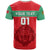 Morocco Football T Shirt Go The Atlas Lions - Wonder Print Shop