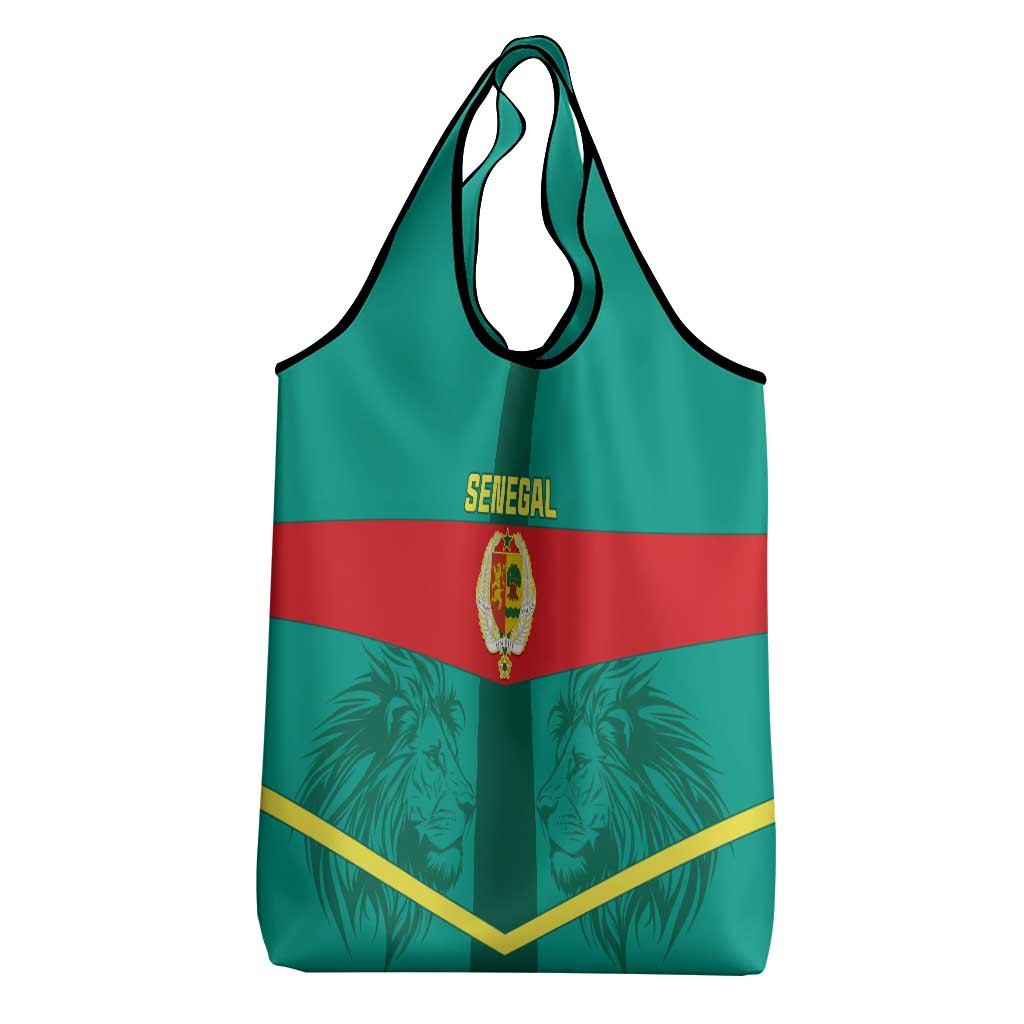 Senegal Football Grocery Bag Go Lions of Teranga