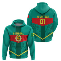 Senegal Football Hoodie Go Lions of Teranga - Wonder Print Shop