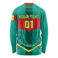 Senegal Football Long Sleeve Shirt Go Lions of Teranga - Wonder Print Shop