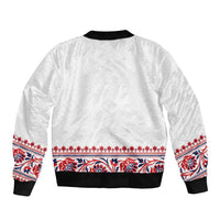 Panama Pollera Traditional Pattern Bomber Jacket