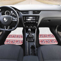 Panama Pollera Traditional Pattern Car Mats
