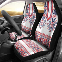 Panama Pollera Traditional Pattern Car Seat Cover