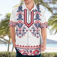 Panama Pollera Traditional Pattern Hawaiian Shirt