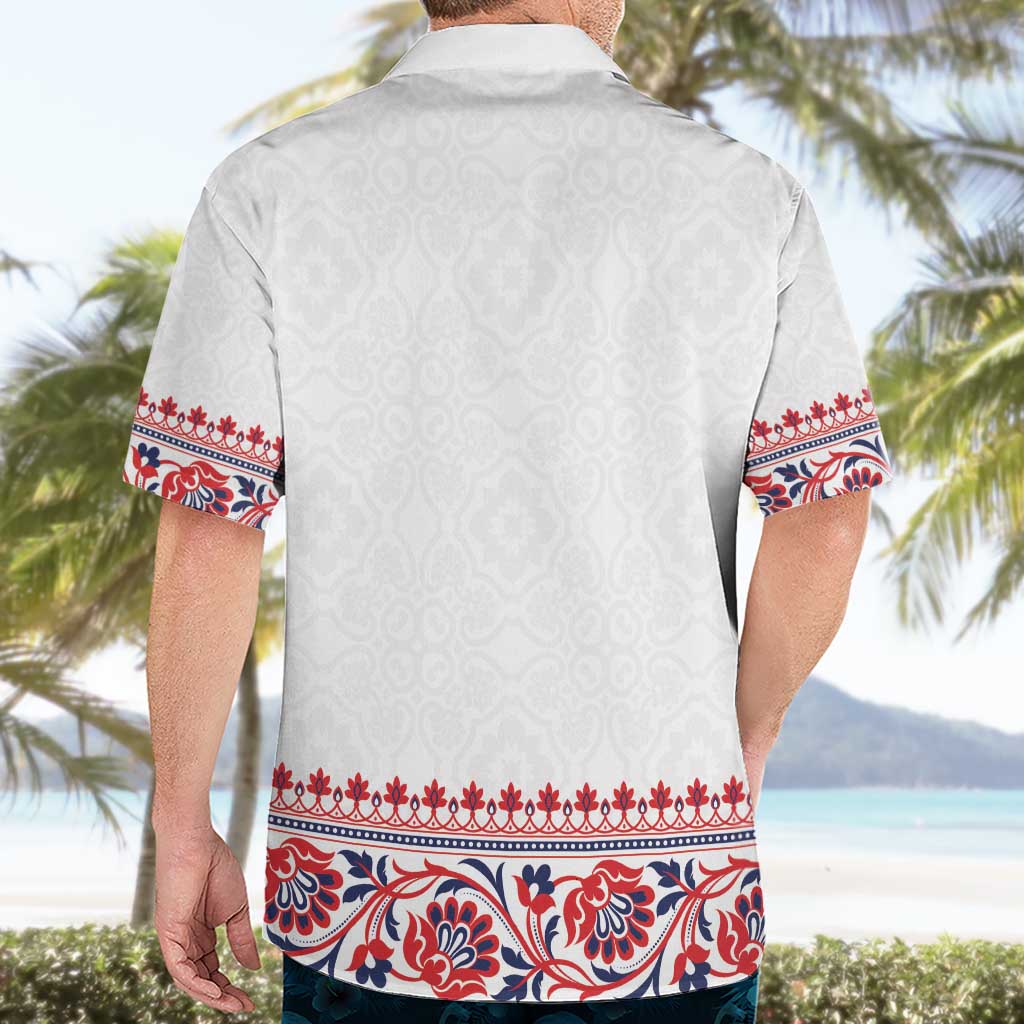 Panama Pollera Traditional Pattern Hawaiian Shirt
