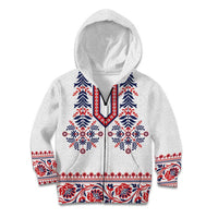Panama Pollera Traditional Pattern Kid Hoodie