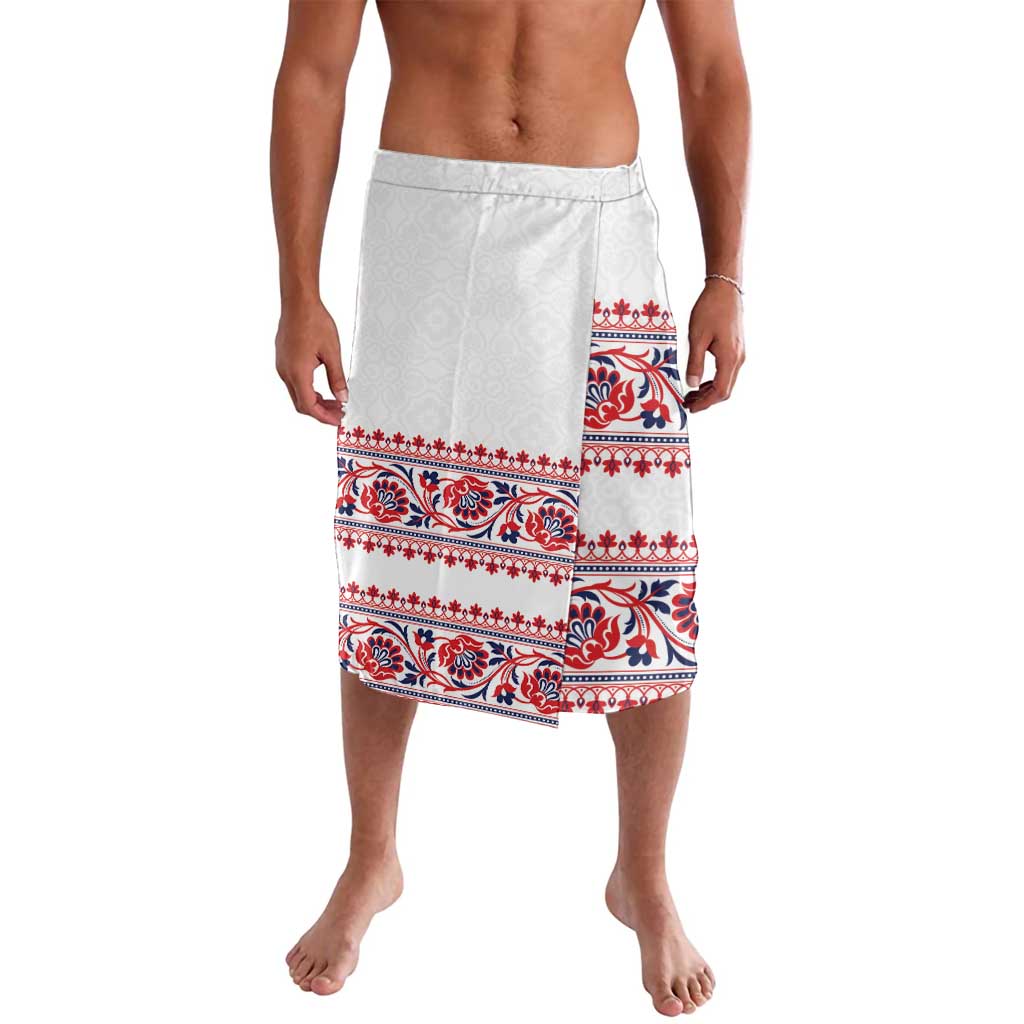 Panama Pollera Traditional Pattern Lavalava