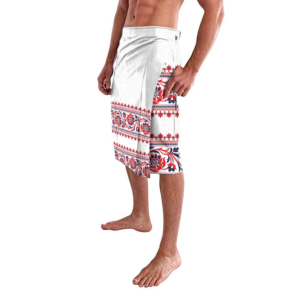 Panama Pollera Traditional Pattern Lavalava