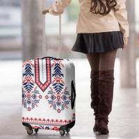 Panama Pollera Traditional Pattern Luggage Cover