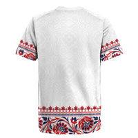 Panama Pollera Traditional Pattern Rugby Jersey