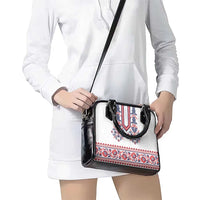 Panama Pollera Traditional Pattern Shoulder Handbag