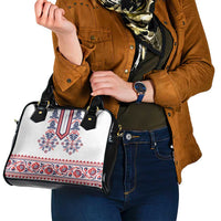 Panama Pollera Traditional Pattern Shoulder Handbag