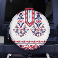 Panama Pollera Traditional Pattern Spare Tire Cover