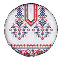 Panama Pollera Traditional Pattern Spare Tire Cover