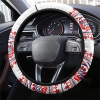 Panama Pollera Traditional Pattern Steering Wheel Cover