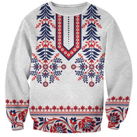 Panama Pollera Traditional Pattern Sweatshirt