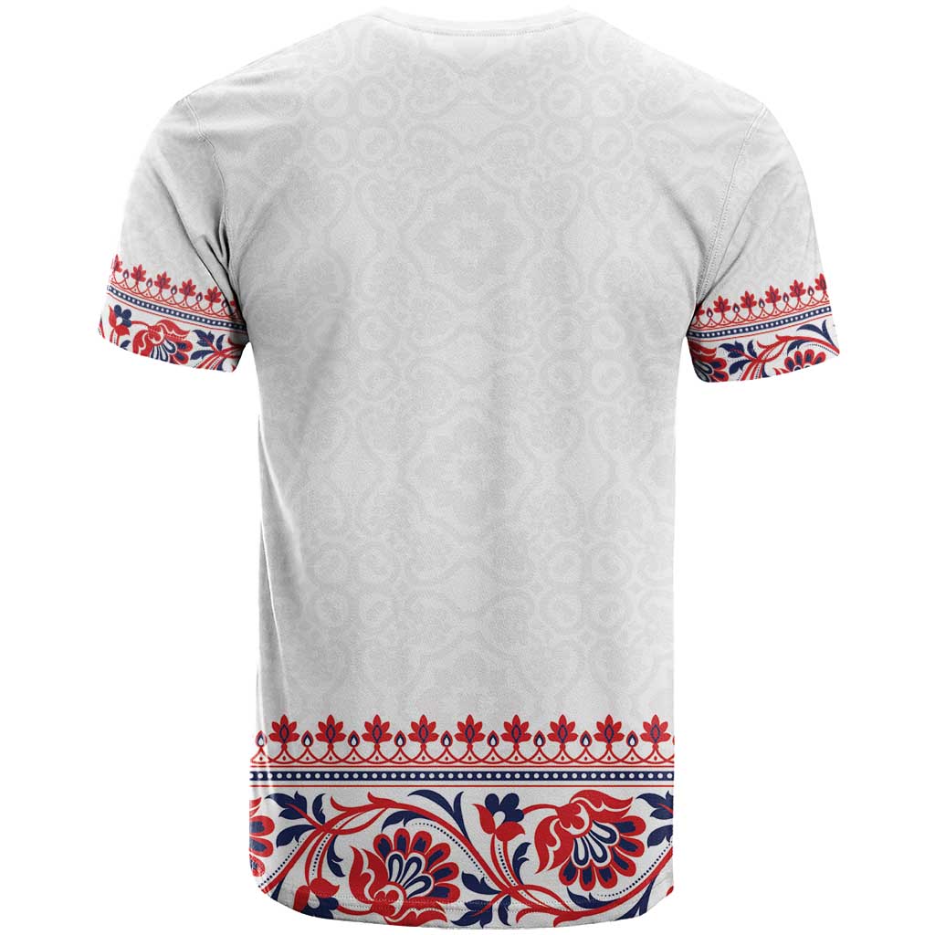 Panama Pollera Traditional Pattern T Shirt
