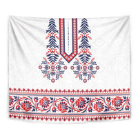 Panama Pollera Traditional Pattern Tapestry