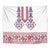Panama Pollera Traditional Pattern Tapestry