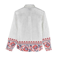 Panama Pollera Traditional Pattern Women Casual Shirt