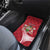 Canada Ontario Province Car Mats Black Bear Flag Stylized