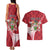 Personalized Canada Ontario Province Couples Matching Tank Maxi Dress and Hawaiian Shirt Black Bear Flag Stylized