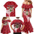 Personalized Canada Ontario Province Family Matching Mermaid Dress and Hawaiian Shirt Black Bear Flag Stylized