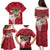 Personalized Canada Ontario Province Family Matching Puletasi and Hawaiian Shirt Black Bear Flag Stylized