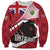 Personalized Canada Ontario Province Sweatshirt Black Bear Flag Stylized