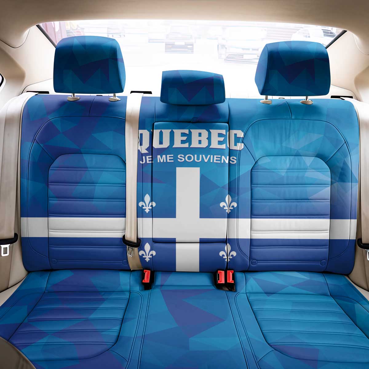 Canada Quebec Province Back Car Seat Cover Je Me Souviens