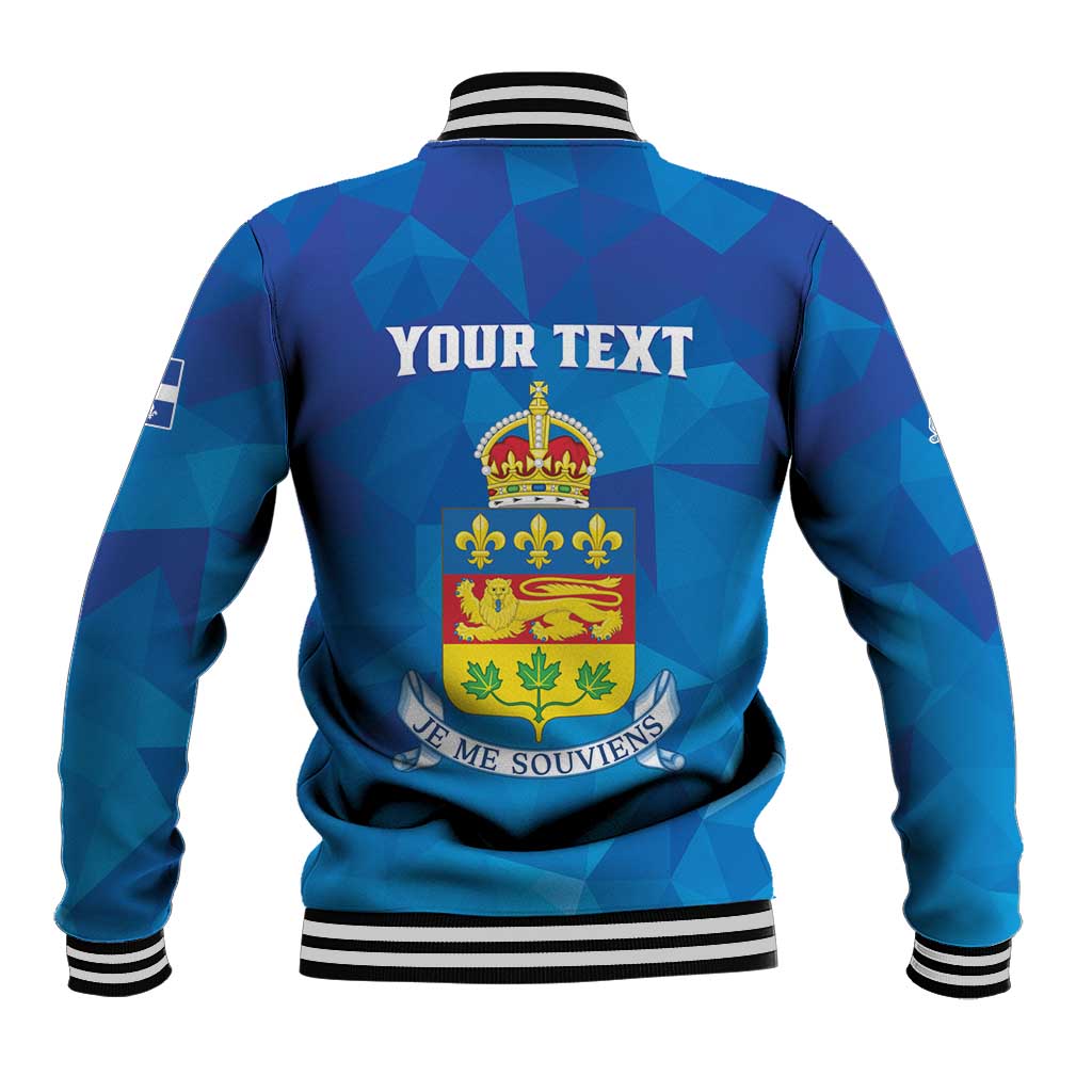 Personalized Canada Quebec Province Baseball Jacket Je Me Souviens