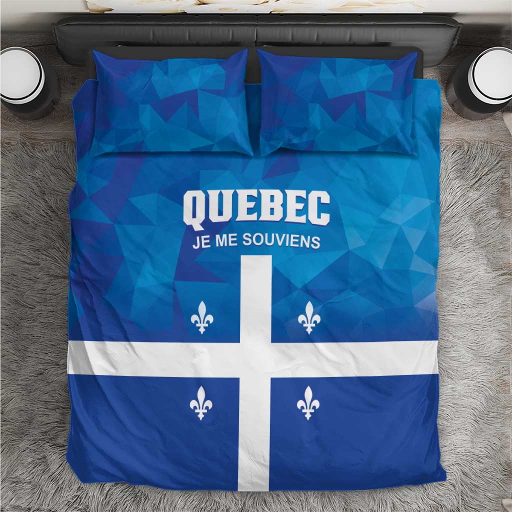 Canada Quebec Province Bedding Set Je Me Souviens