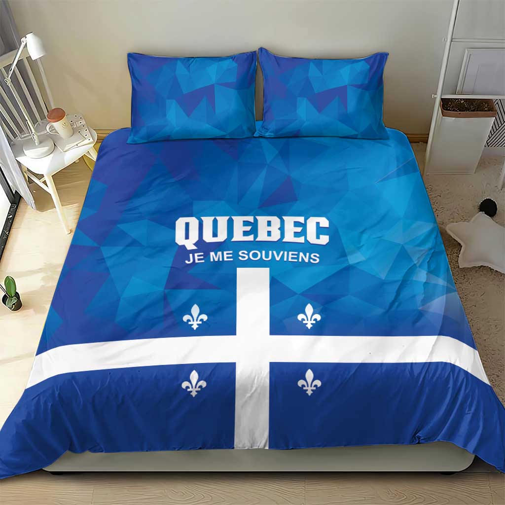 Canada Quebec Province Bedding Set Je Me Souviens