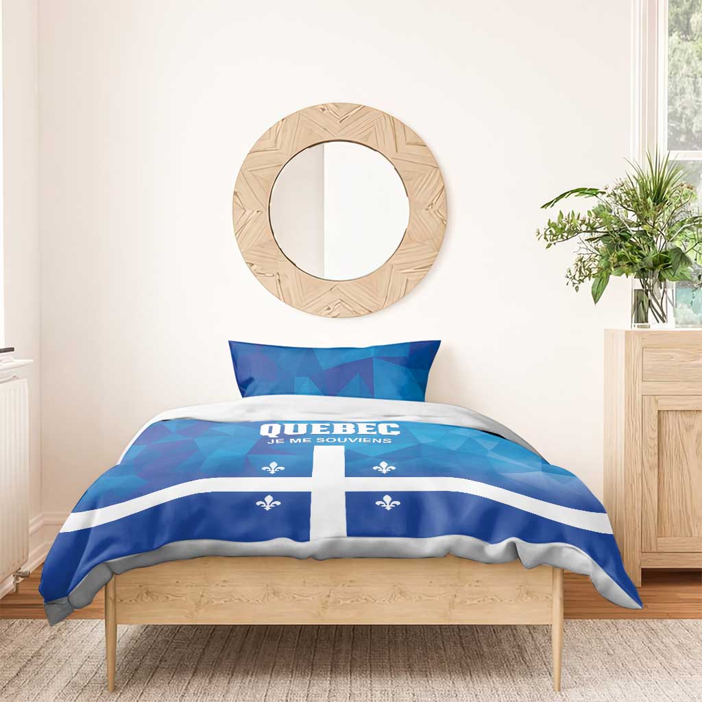 Canada Quebec Province Bedding Set Je Me Souviens