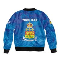 Personalized Canada Quebec Province Bomber Jacket Je Me Souviens