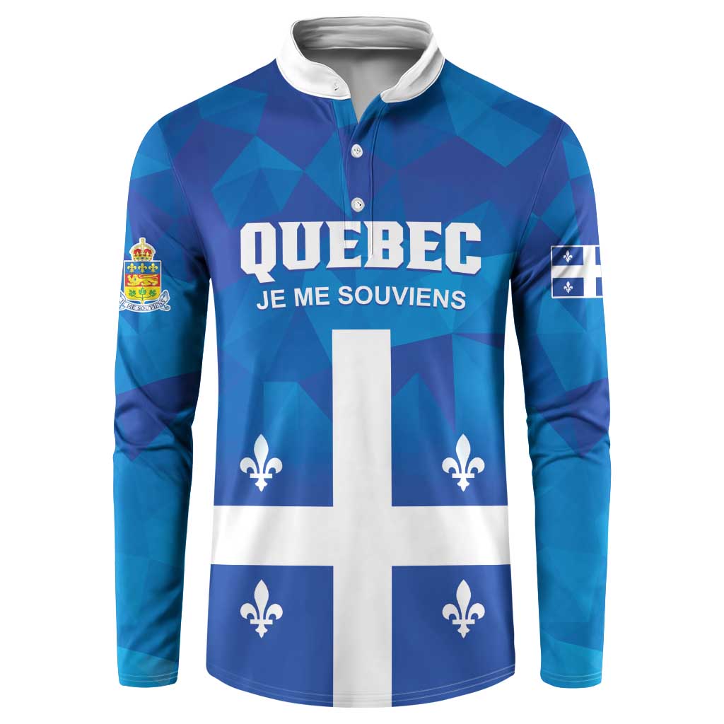 Personalized Canada Quebec Province Button Sweatshirt Je Me Souviens
