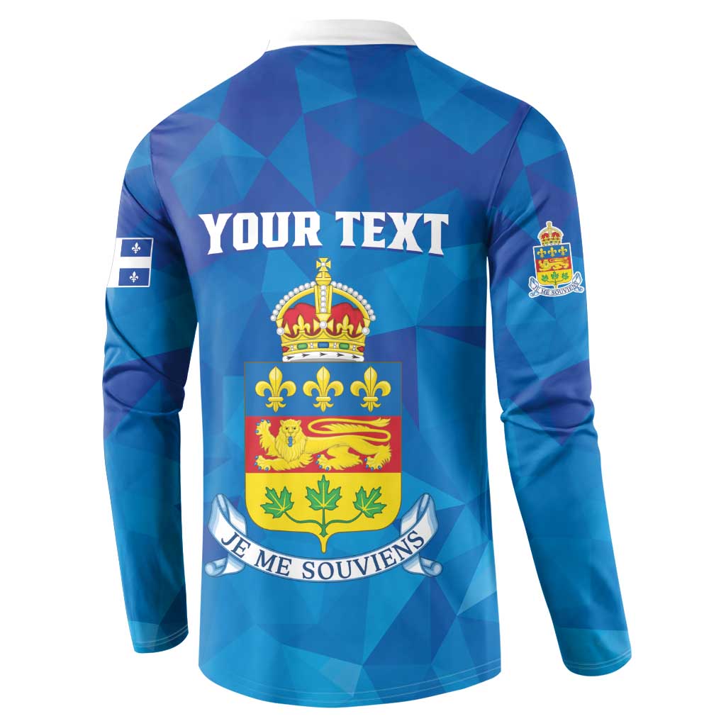 Personalized Canada Quebec Province Button Sweatshirt Je Me Souviens