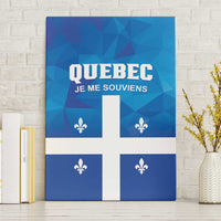 Canada Quebec Province Canvas Wall Art Je Me Souviens