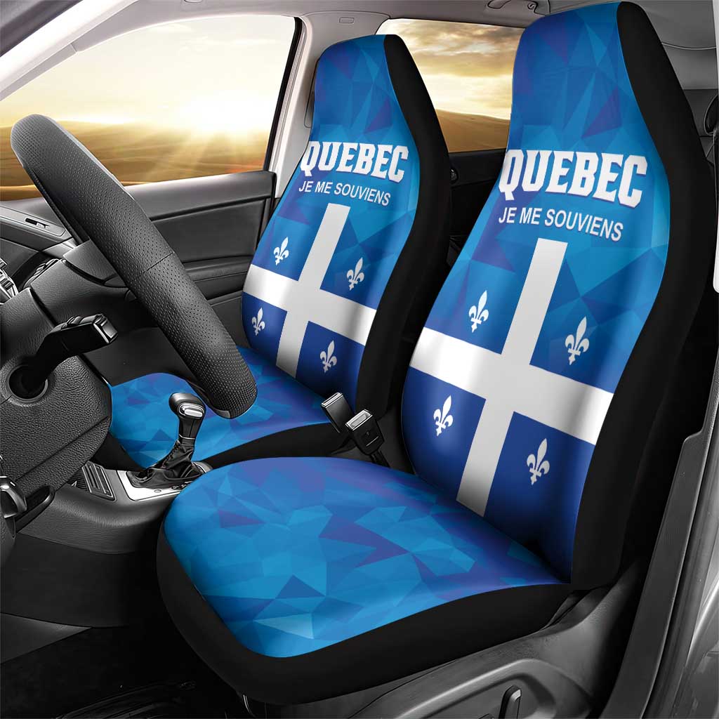 Canada Quebec Province Car Seat Cover Je Me Souviens