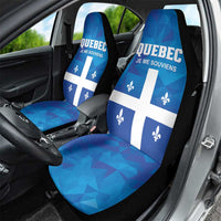 Canada Quebec Province Car Seat Cover Je Me Souviens