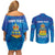 Personalized Canada Quebec Province Couples Matching Off Shoulder Short Dress and Long Sleeve Button Shirt Je Me Souviens