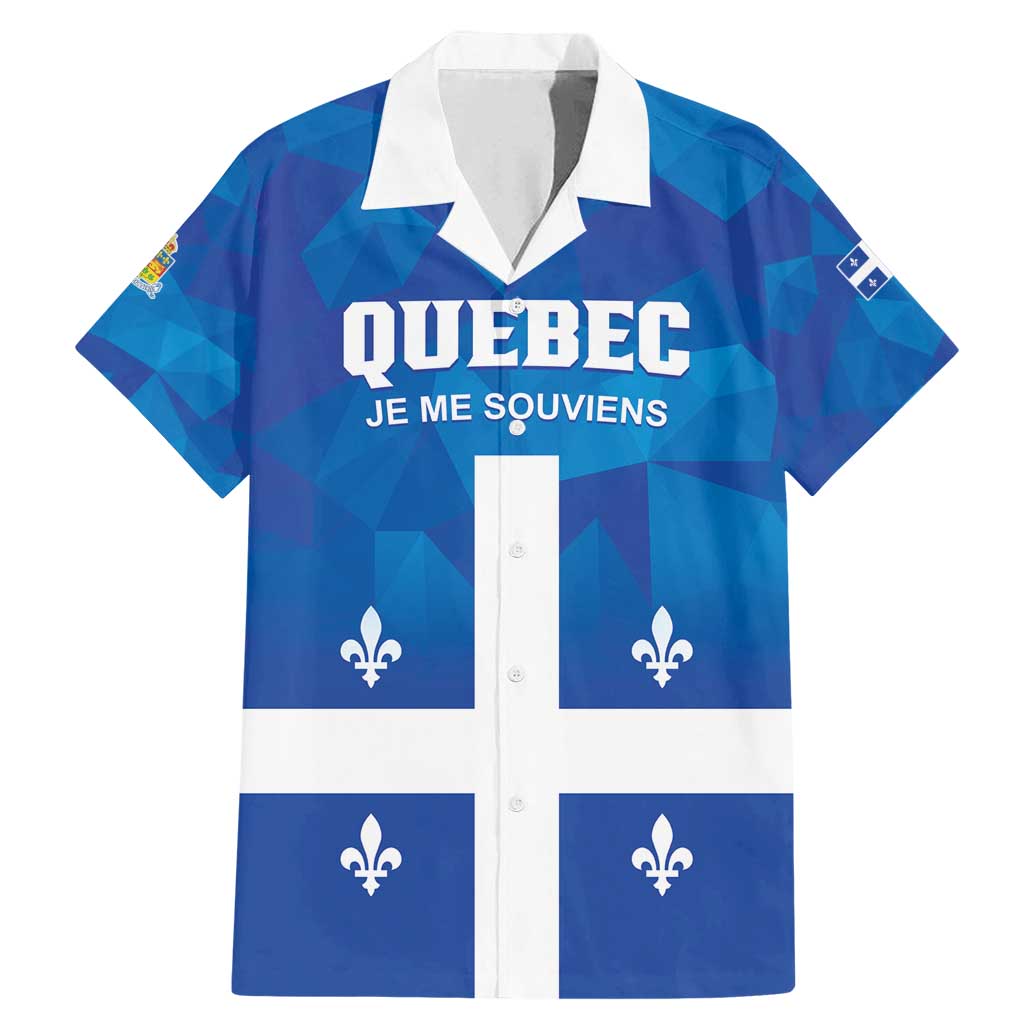 Personalized Canada Quebec Province Family Matching Mermaid Dress and Hawaiian Shirt Je Me Souviens