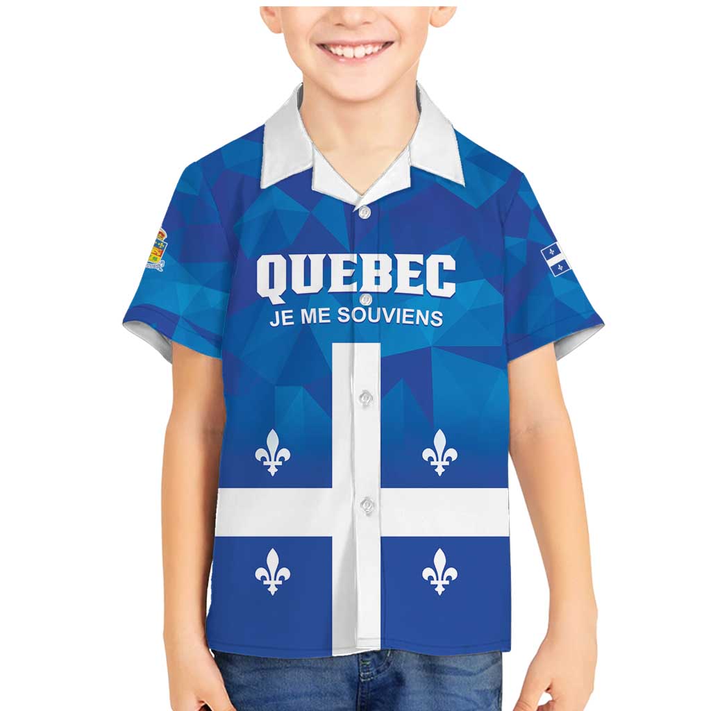 Personalized Canada Quebec Province Family Matching Mermaid Dress and Hawaiian Shirt Je Me Souviens